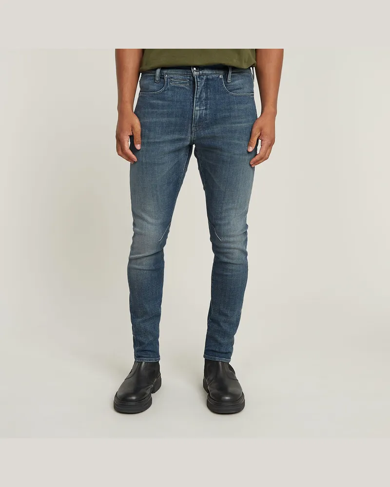 G-STAR RAW D-Staq Slim Jeans - Dunkelblau - Herren Dunkelblau