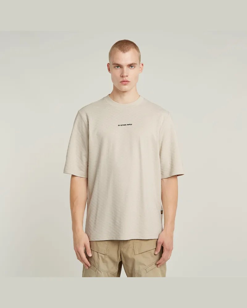 G-STAR RAW Checquard Tweeter T-Shirt - Weiß - Herren Weiß