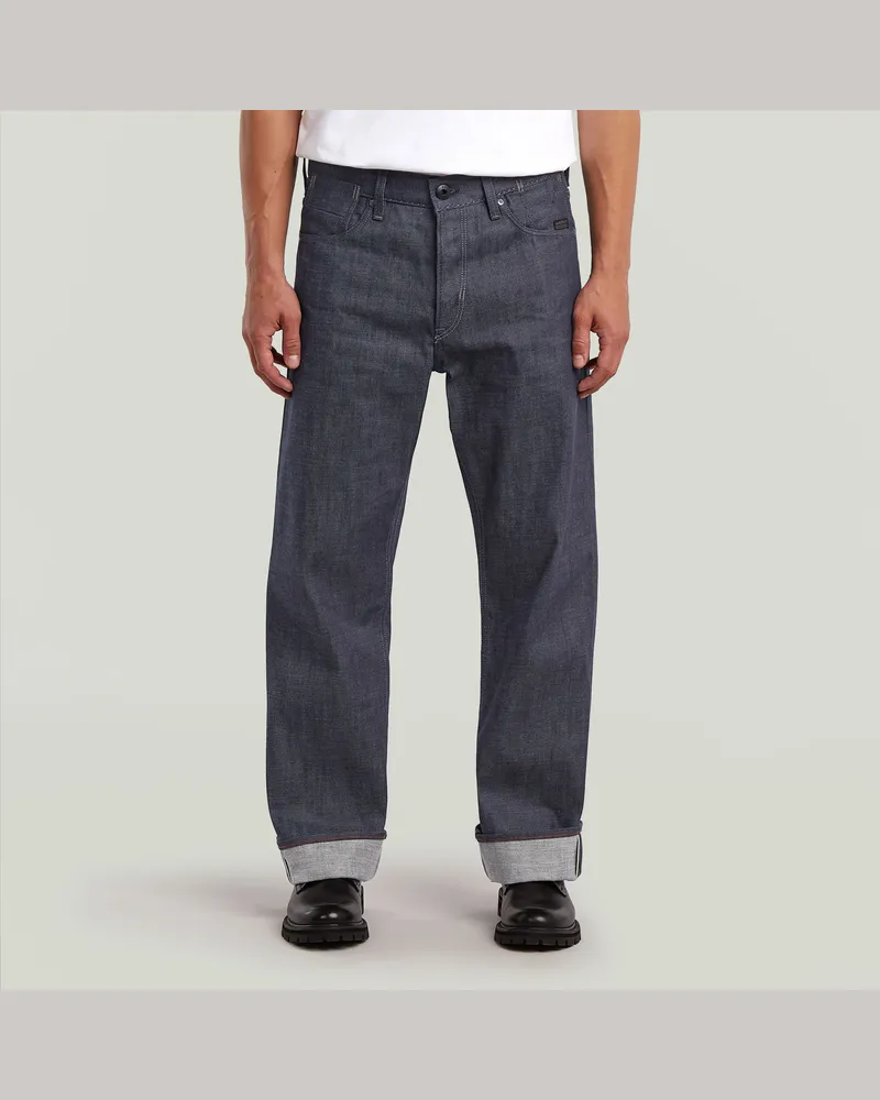 G-STAR RAW Deeggie Selvedge Jeans - Dunkelblau - Herren Dunkelblau