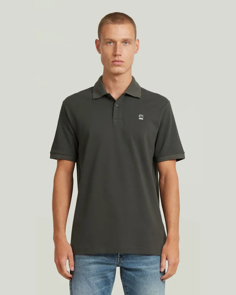 G-STAR RAW Oluv Polo - Grau - Herren Grau