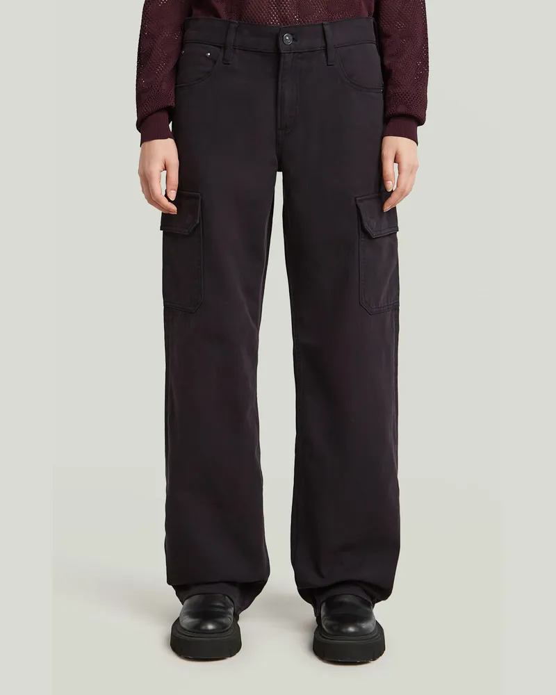 G-STAR RAW Judee Cargohose - Schwarz - Damen Schwarz