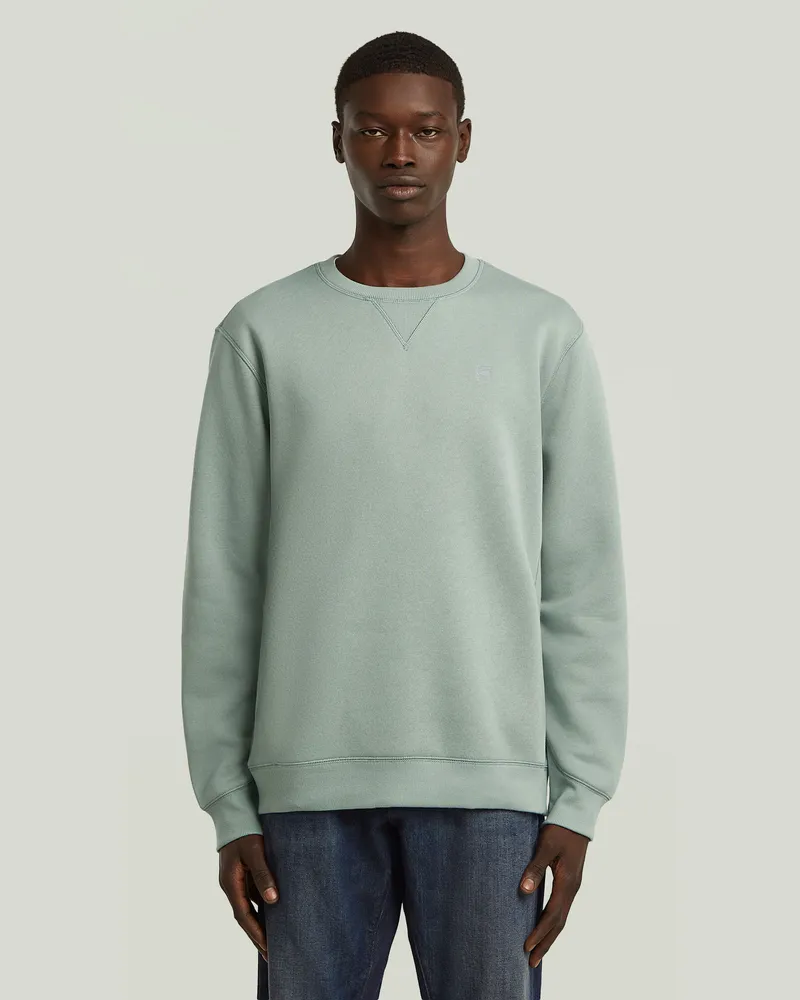 G-STAR RAW Premium Core Sweatshirt - Hellblau - Herren Hellblau