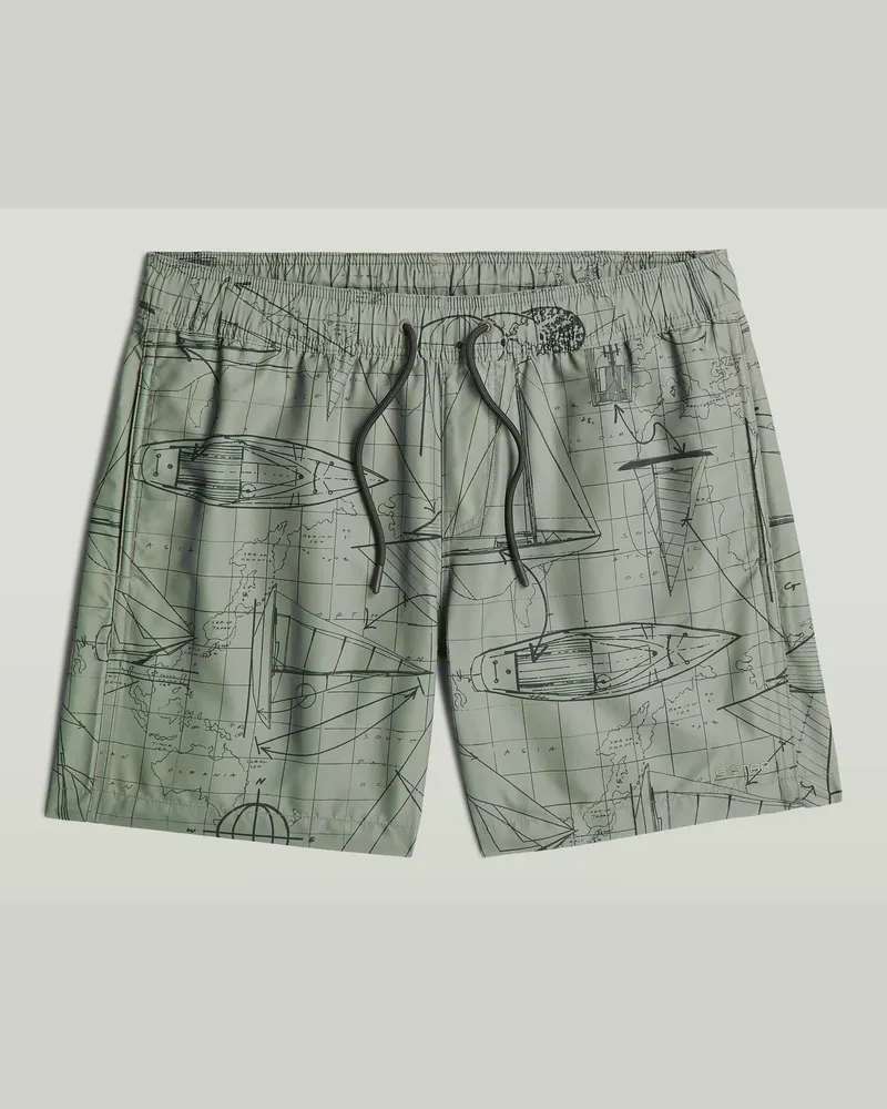 G-STAR RAW Dirik AO Badeshorts - Mehrfarbig - Herren Mehrfarbig