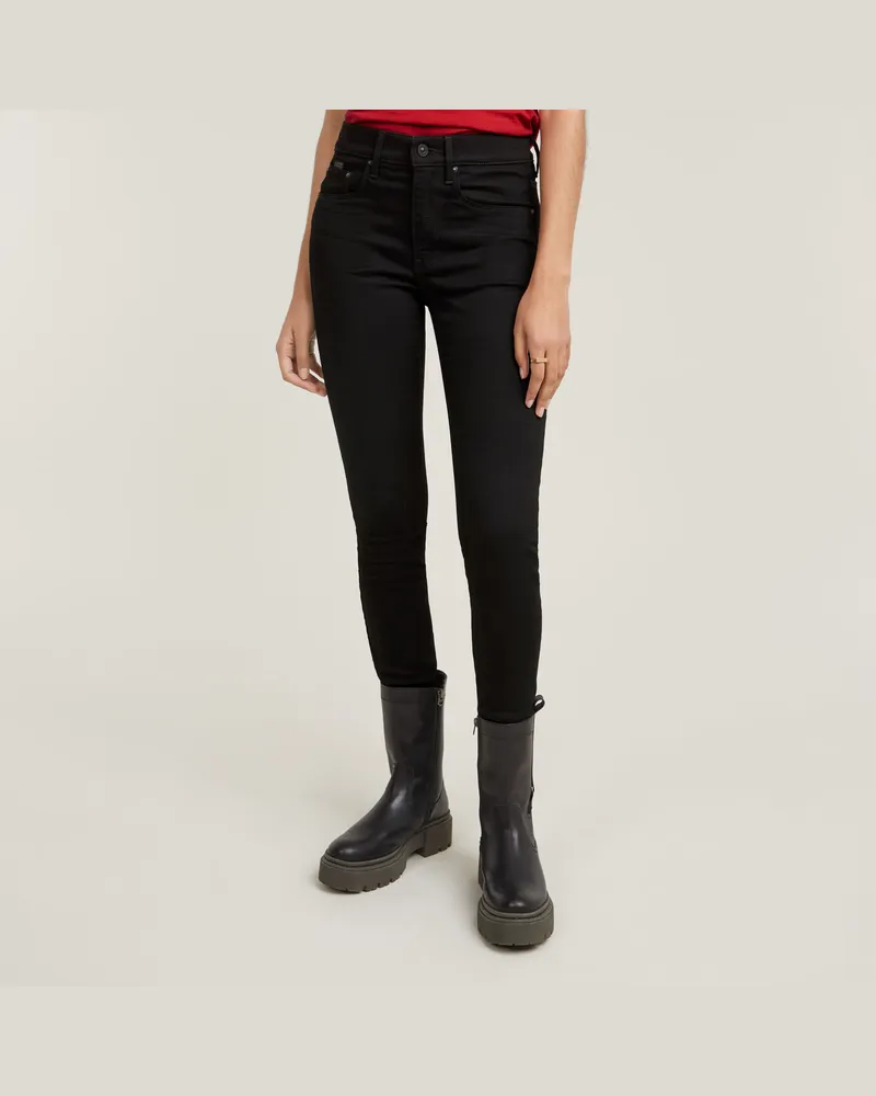 G-STAR RAW 3301 Skinny Jeans - Schwarz - Damen Schwarz