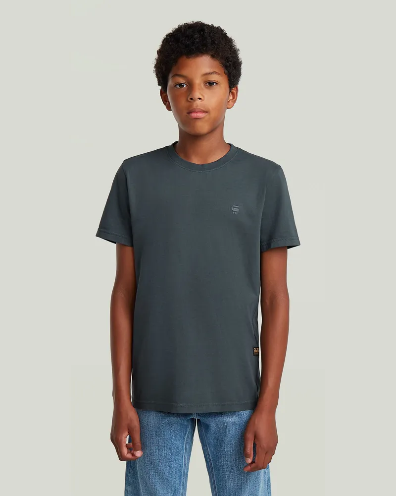 G-STAR RAW Boys Base T-Shirt - Dunkelblau - jungen Dunkelblau