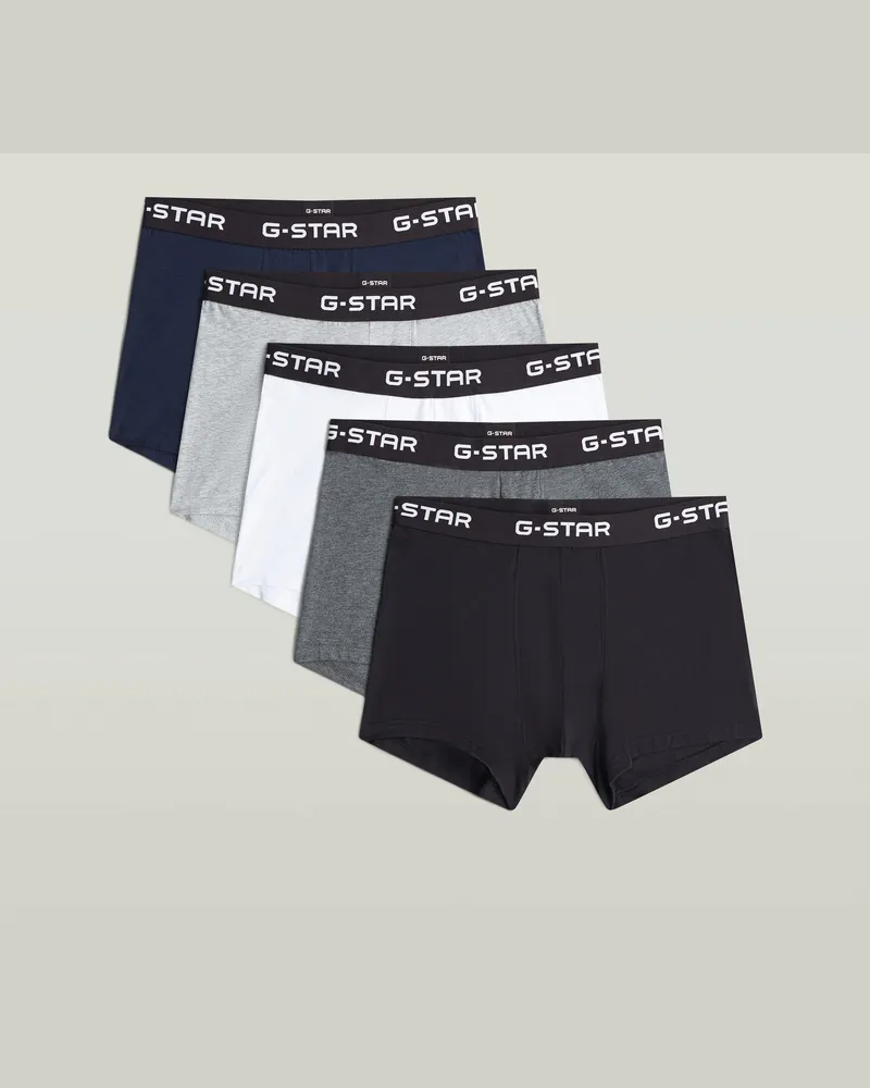 G-STAR RAW Boxer Brief 5er-Pack - Mehrfarbig - Herren Mehrfarbig