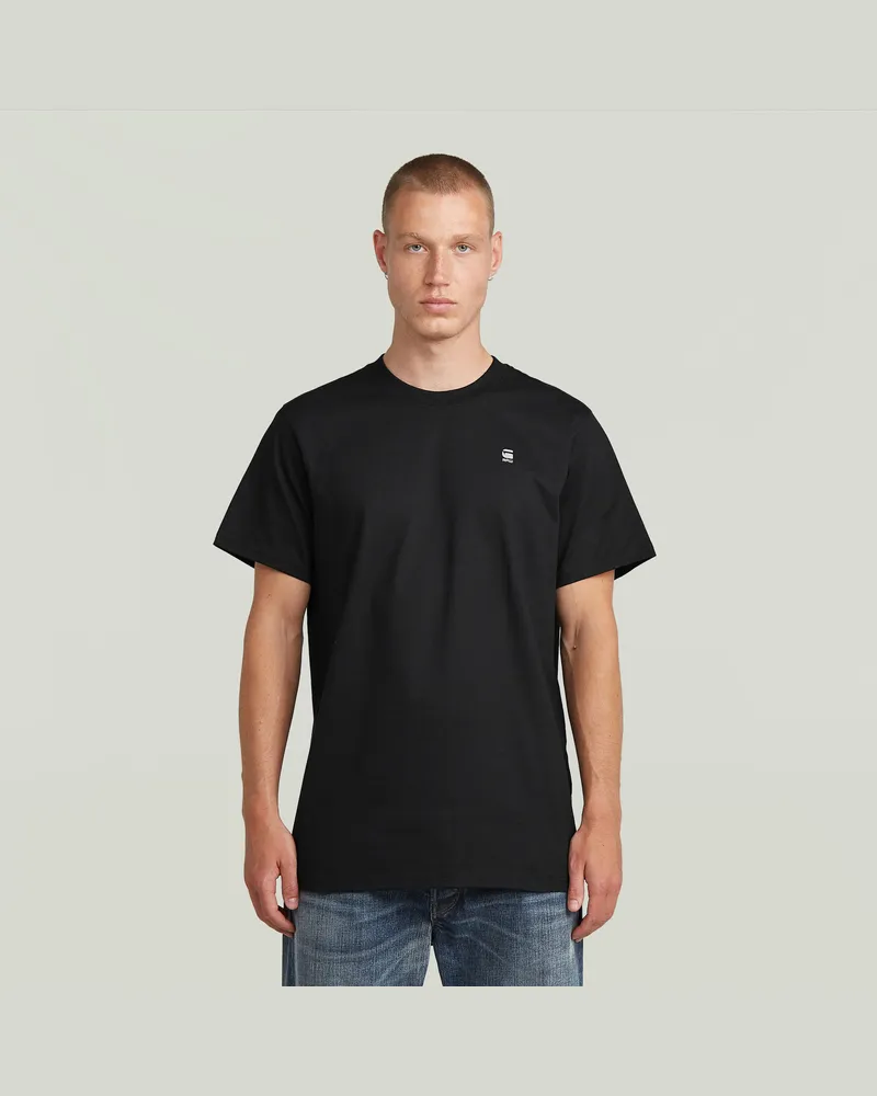 G-STAR RAW Back Printed T-Shirt - Schwarz - Herren Schwarz
