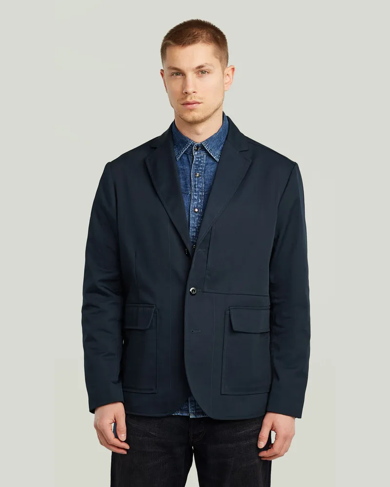G-STAR RAW Chore Casual Blazer - Dunkelblau - Herren Dunkelblau