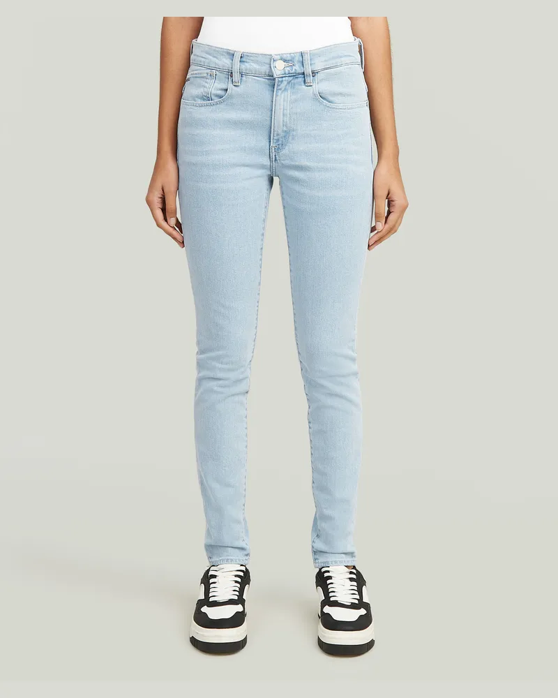 G-STAR RAW Lhana Skinny Jeans - Hellblau - Damen Hellblau