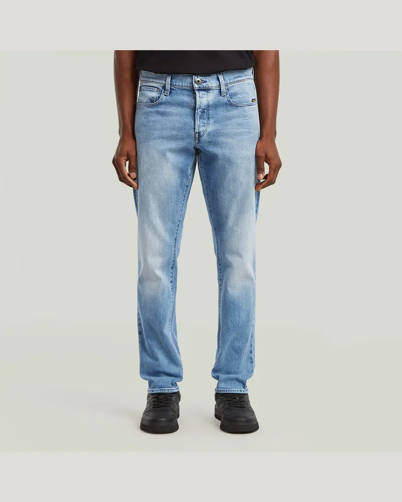 G-STAR RAW 3301 Regular Tapered Jeans II - Mittelblau - Herren Mittelblau