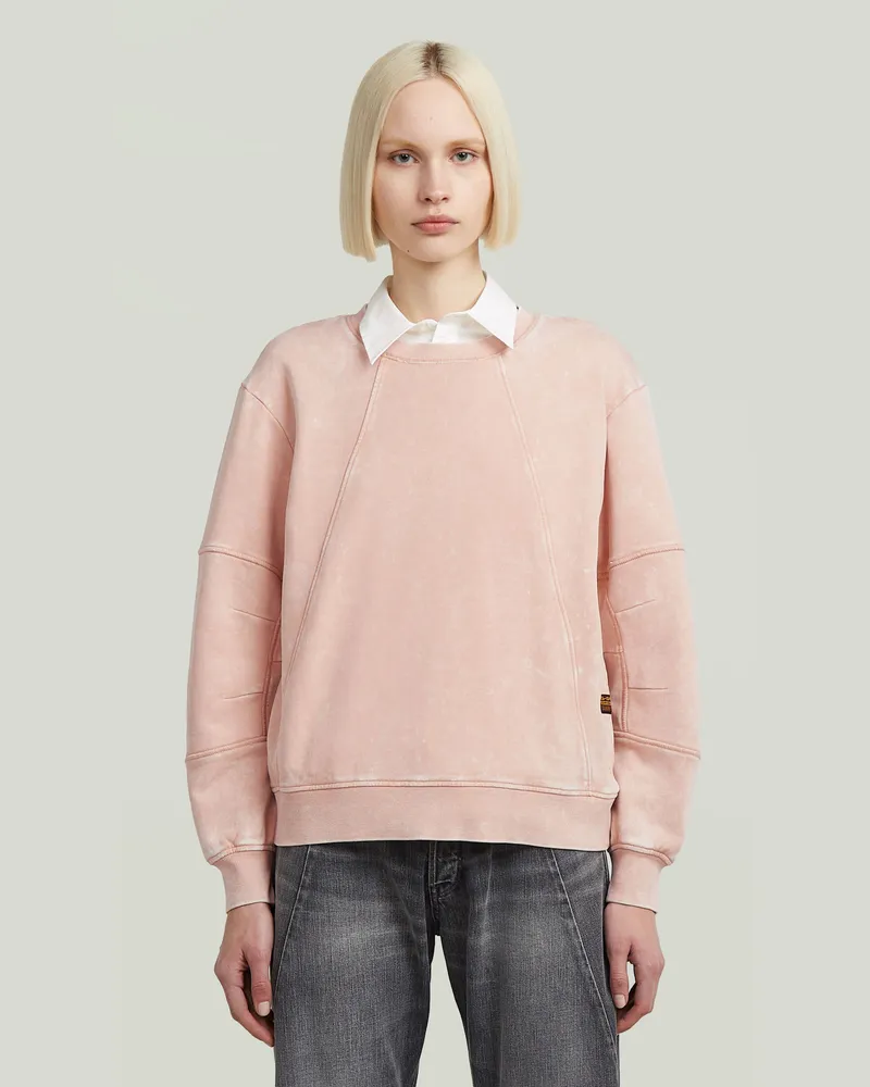 G-STAR RAW 3D A-Line Sweater - Pink - Damen Pink