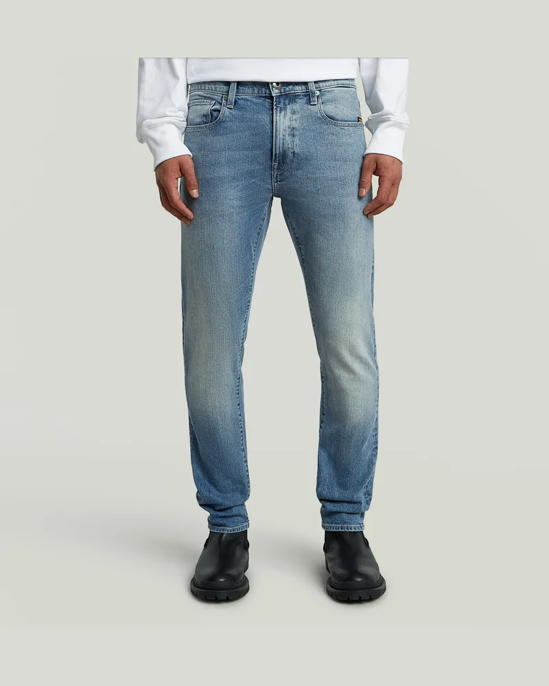 G-STAR RAW 3301 Slim Jeans - Mittelblau - Herren Mittelblau