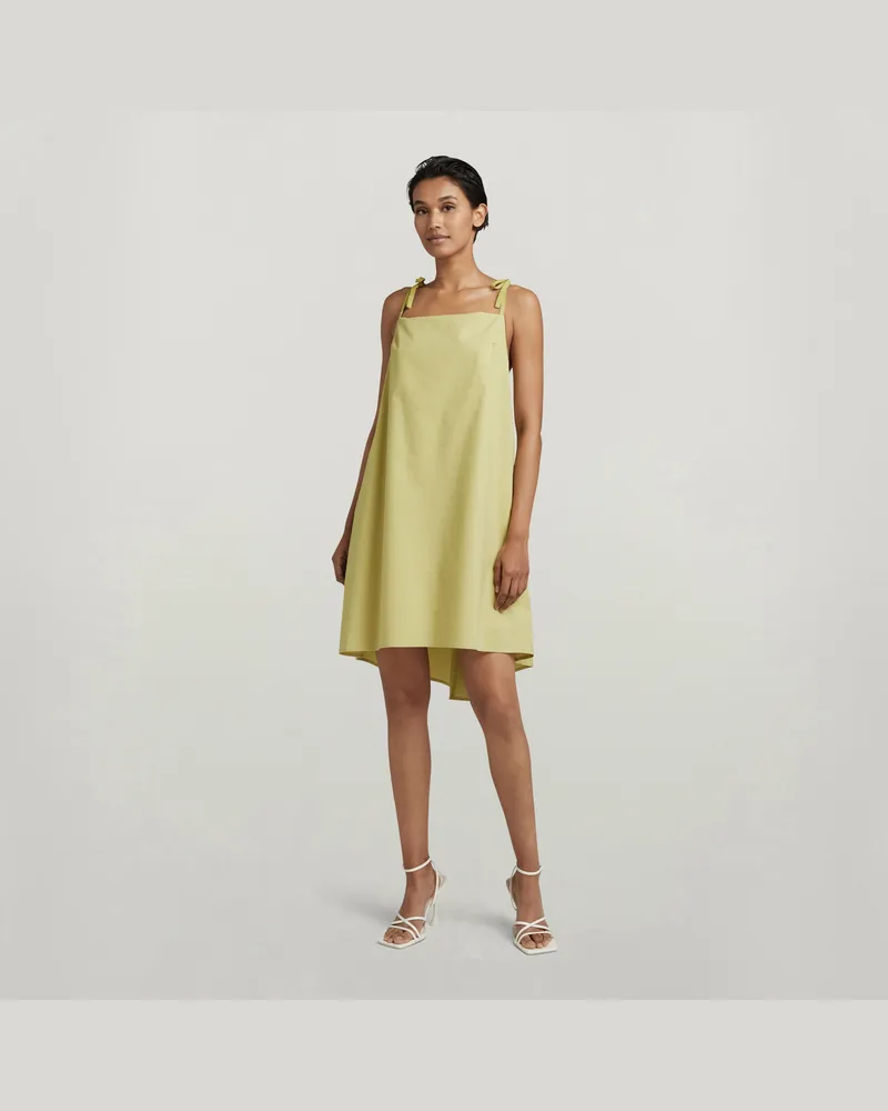 G-STAR RAW Para Simple Short Kleid - Grün - Damen Grün