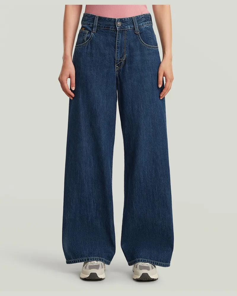 G-STAR RAW Skater High Loose Jeans - Dunkelblau - Damen Dunkelblau