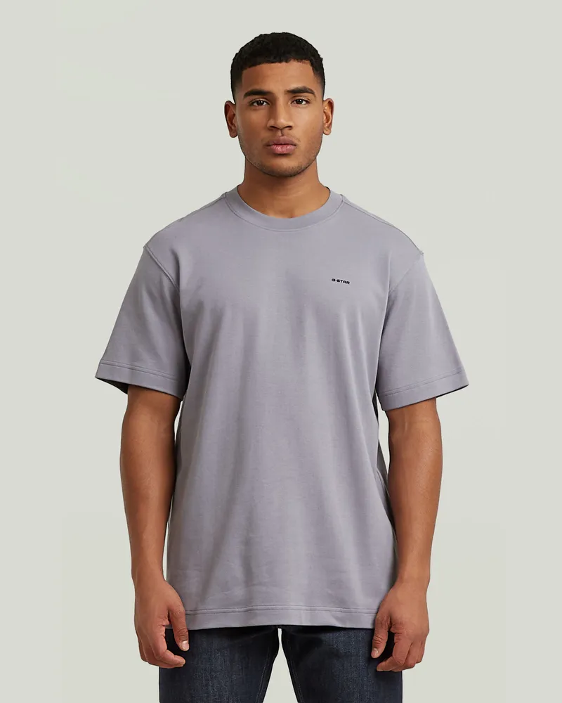 G-STAR RAW True Regular T-Shirt - Grau - Herren Grau