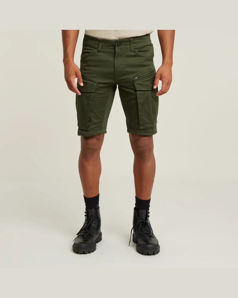 G-STAR RAW Rovic Zip Regular Shorts - Grün - Herren Grün