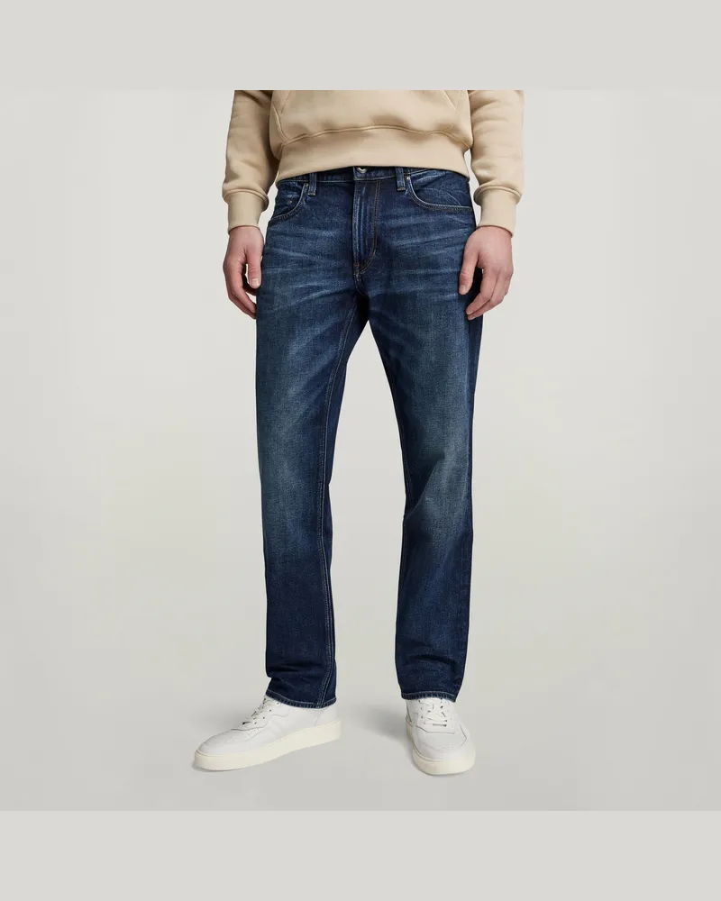 G-STAR RAW Mosa Straight Jeans - Dunkelblau - Herren Dunkelblau