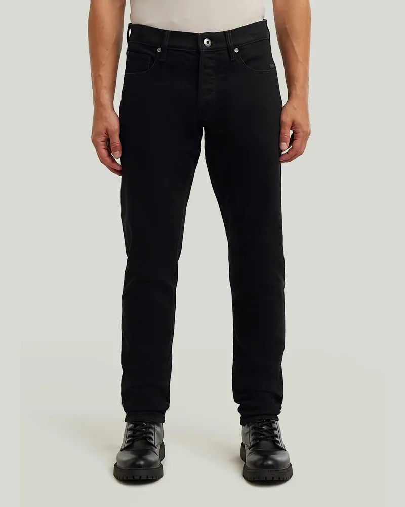 G-STAR RAW 3301 Regular Tapered Jeans - Schwarz - Herren Schwarz