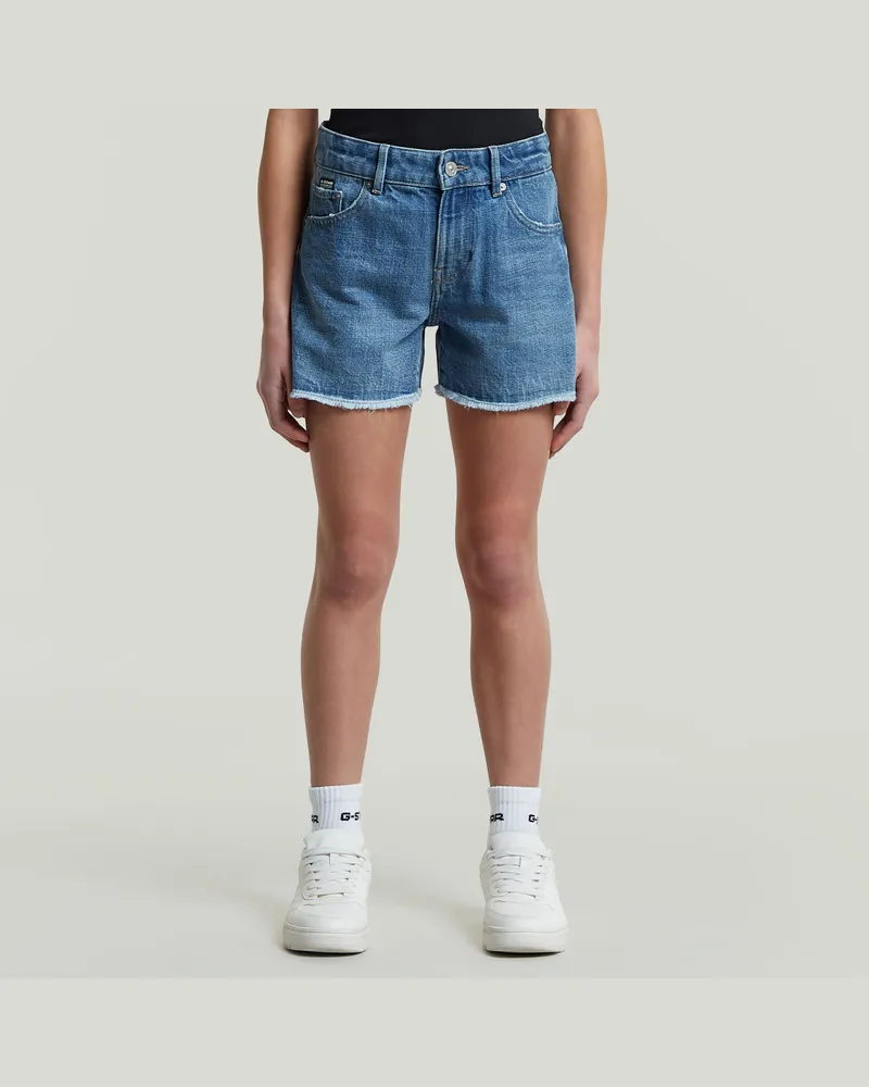 G-STAR RAW Girls True Shorts Raw Edge - Hellblau - mädchen Hellblau