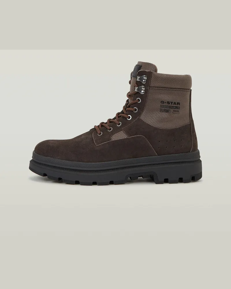 G-STAR RAW Arron High Tunnel Stiefel - Braun - Herren Braun