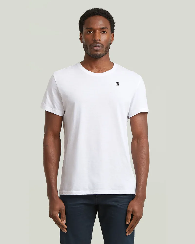 G-STAR RAW Graw T-Shirt - Weiß - Herren Weiß