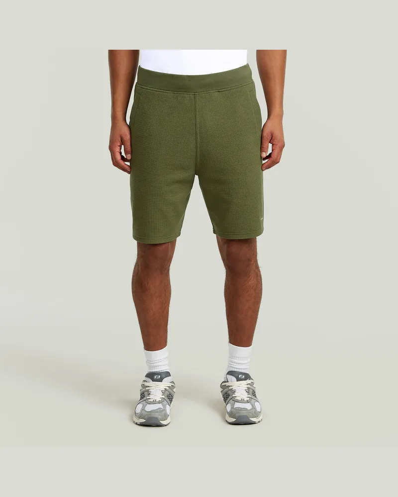 G-STAR RAW Structured Jersey Shorts - Grün - Herren Grün