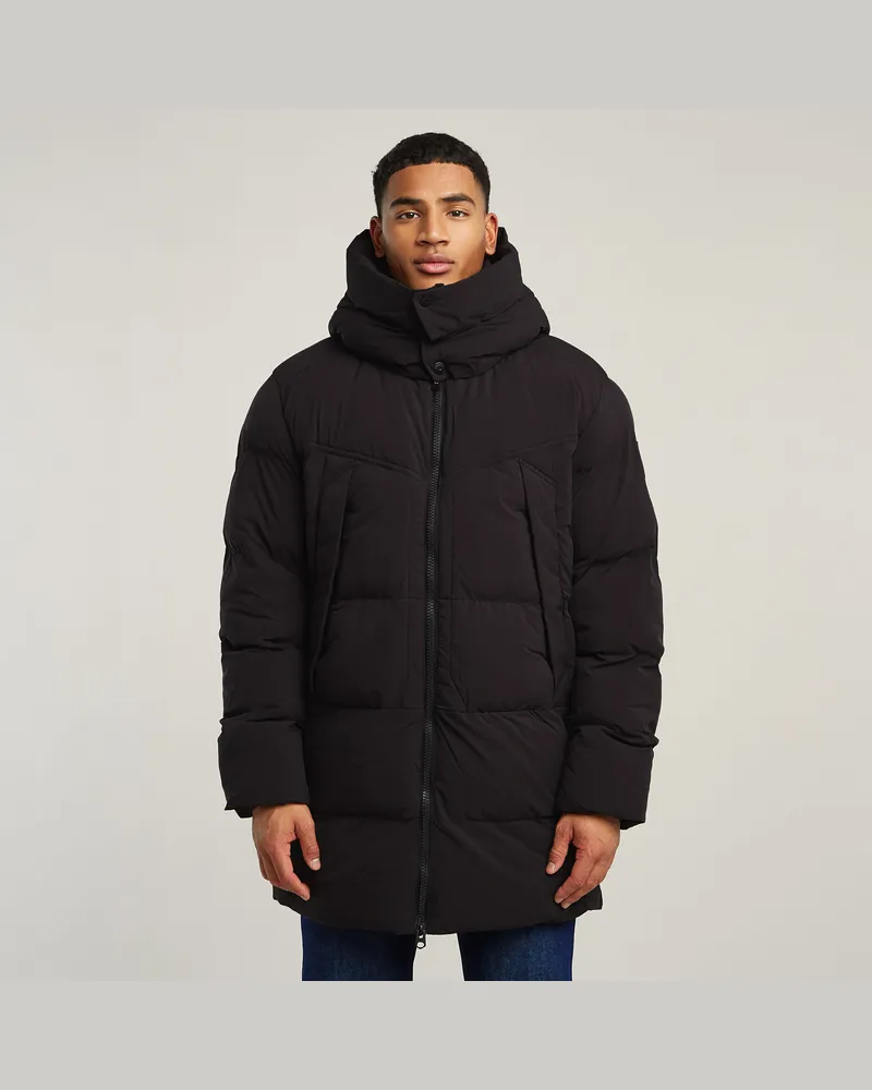 G-STAR RAW G- Whistler Padded Hooded Parka 2.0 - Schwarz - Herren Schwarz