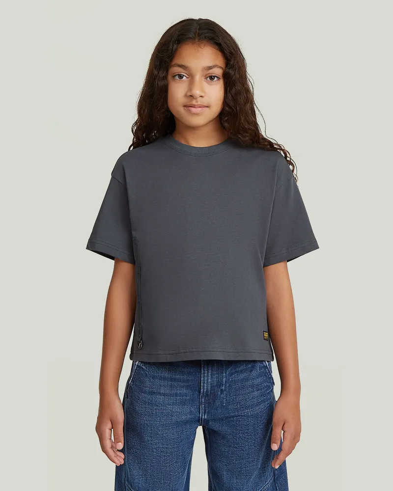 G-STAR RAW Girls Carabiner Top - Dunkelblau - mädchen Dunkelblau