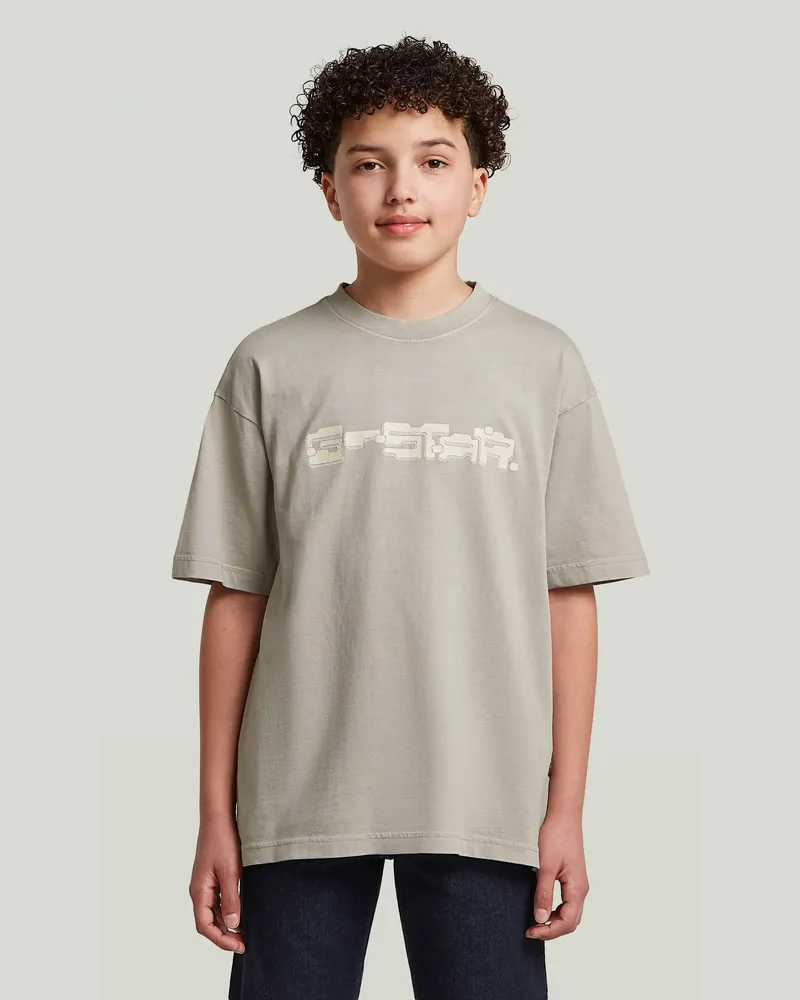G-STAR RAW Boys Oversized T-Shirt - Grau - jungen Grau