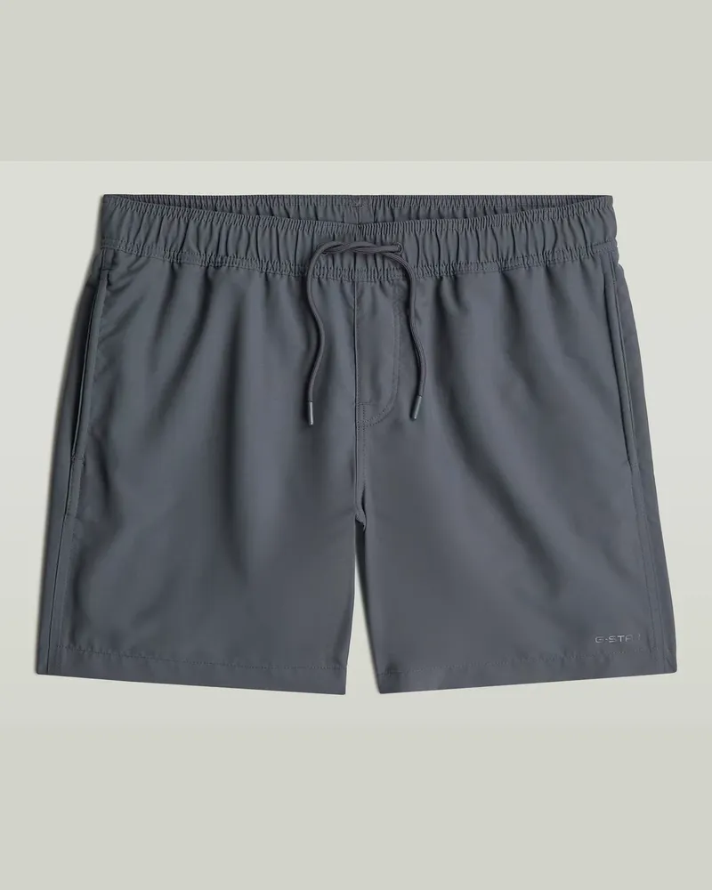 G-STAR RAW Dirik Solid Badeshorts - Grau - Herren Grau