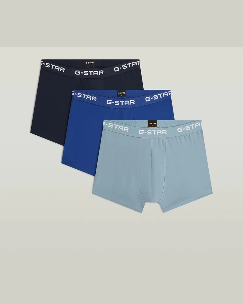G-STAR RAW Boxer Brief 3er-Pack - Mehrfarbig - Herren Mehrfarbig