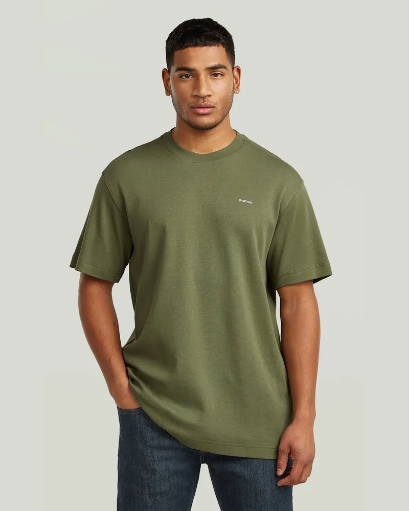 G-STAR RAW True Regular T-Shirt - Grün - Herren Grün