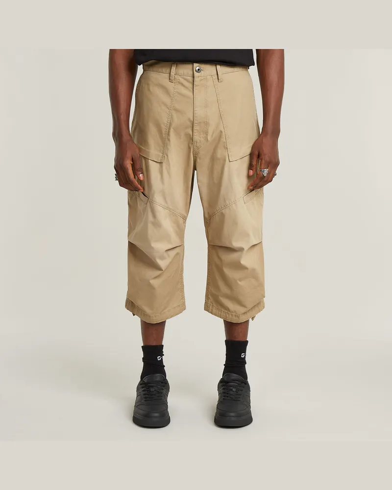 G-STAR RAW Fatigue 3D Relaxed Short - Beige - Herren Beige