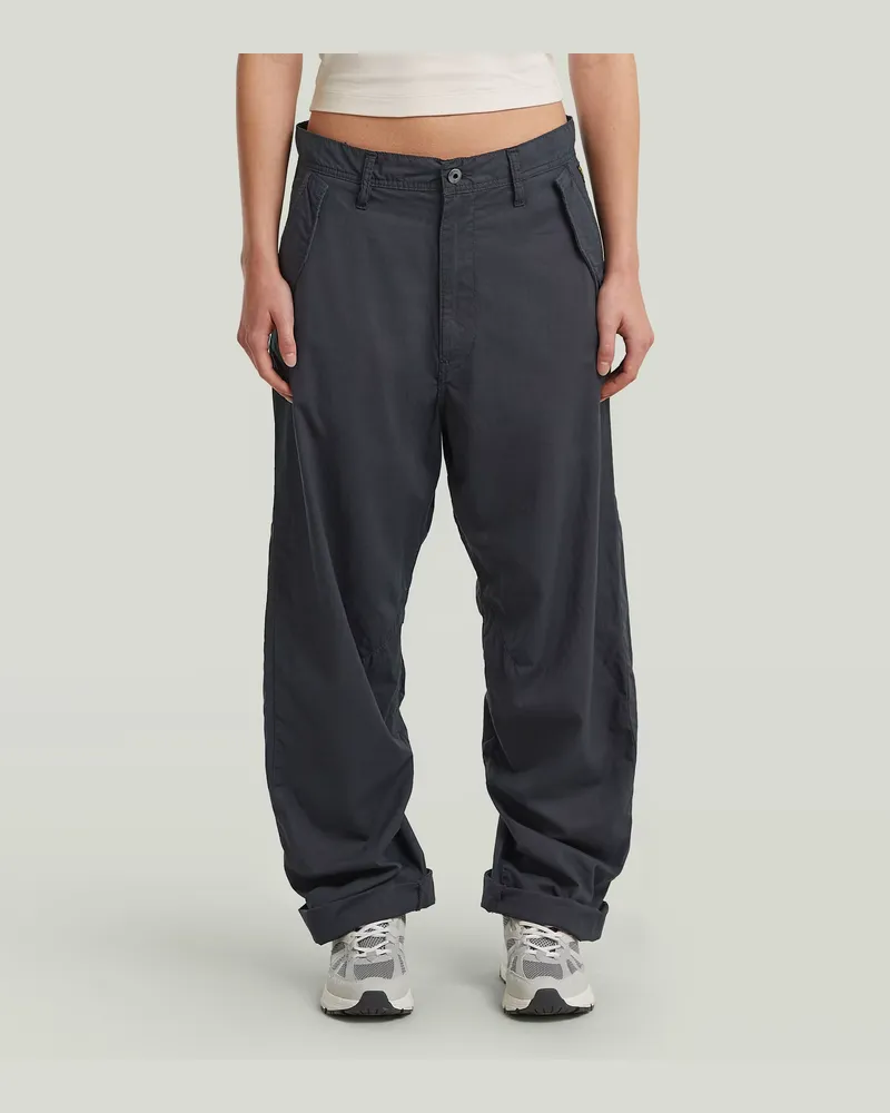 G-STAR RAW 3D Boyfriend Hose - Grau - Damen Grau