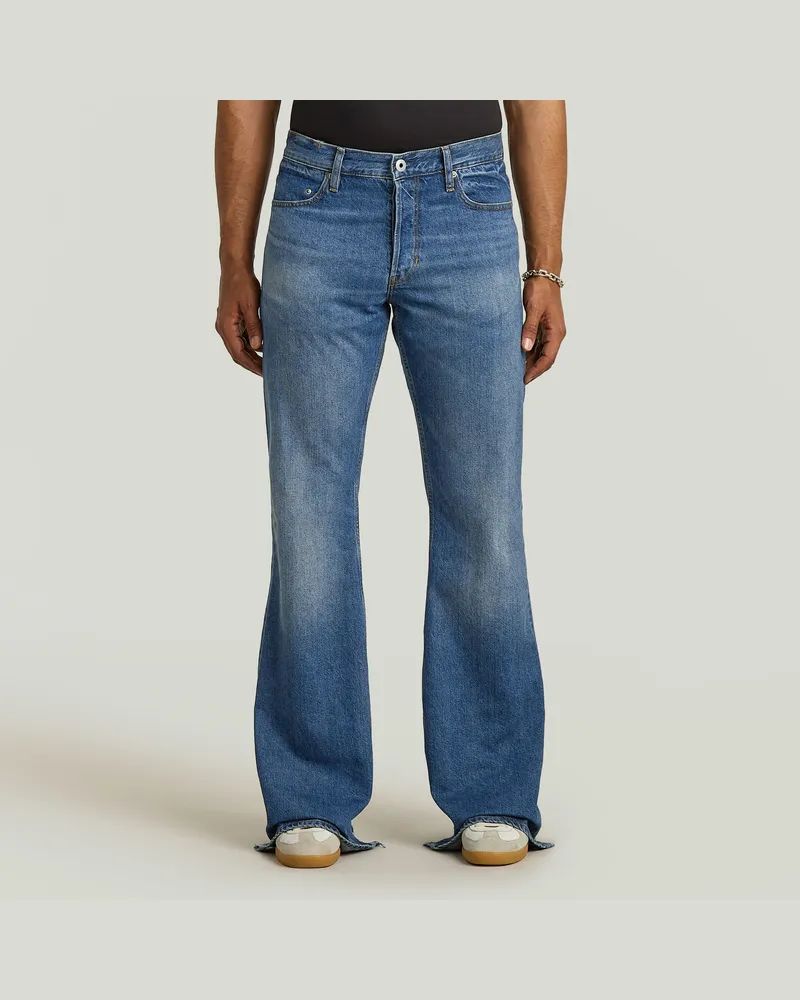 G-STAR RAW Triple A Flare Jeans - Mittelblau - Herren Mittelblau