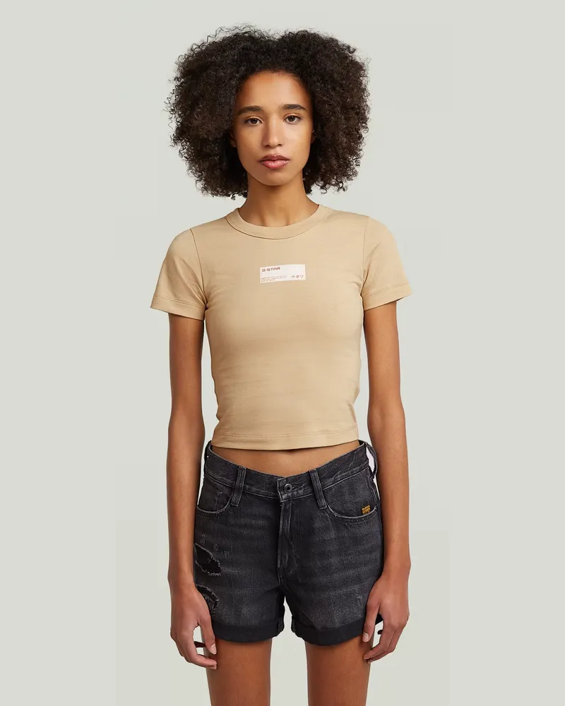 G-STAR RAW Baby T-Shirt - Beige - Damen Beige