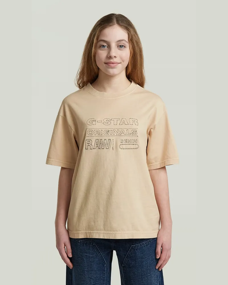G-STAR RAW Girls Oversized - Beige - mädchen Beige