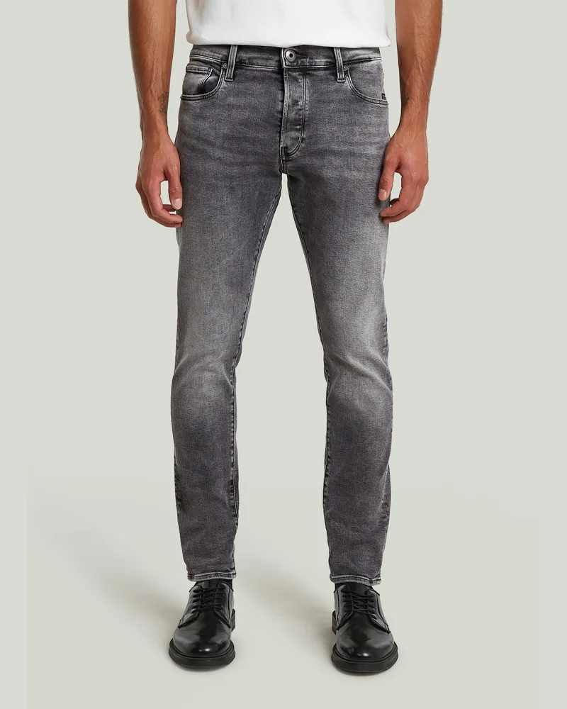 G-STAR RAW 3301 Slim Jeans - Grau - Herren Grau