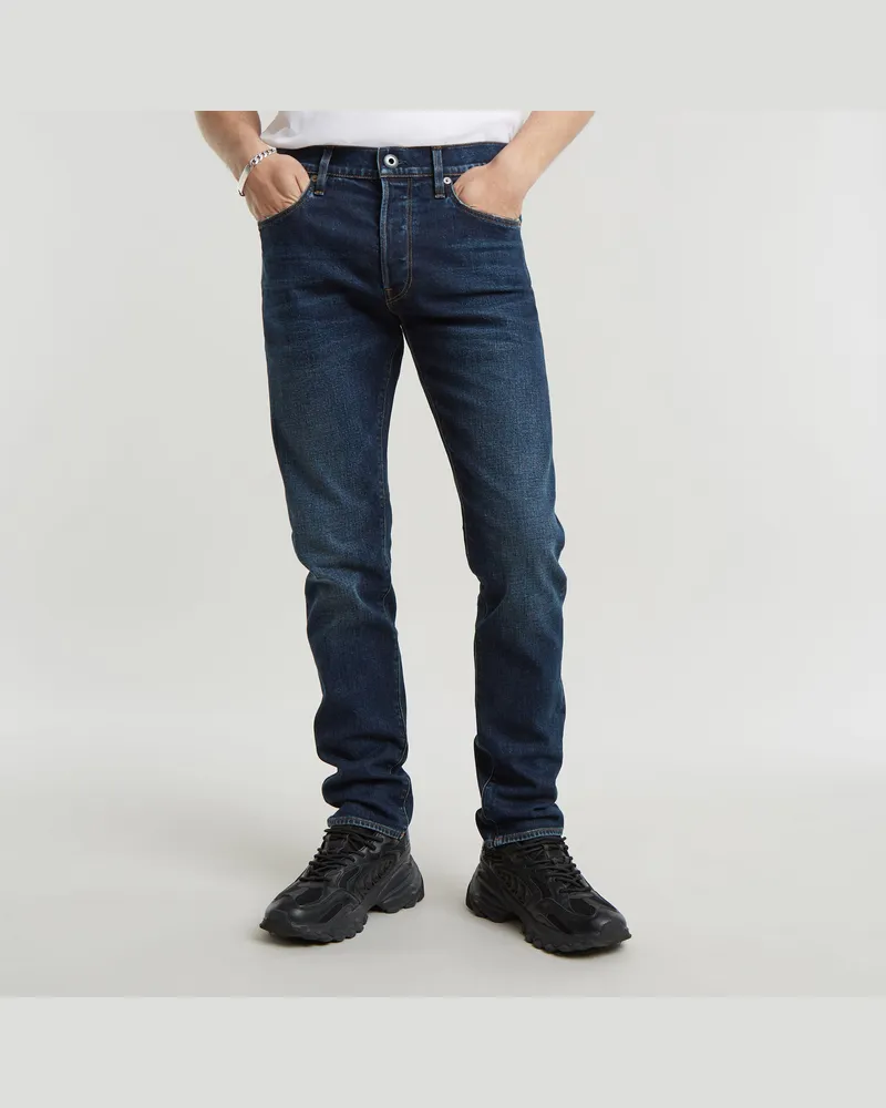 G-STAR RAW 3301 Slim Jeans - Dunkelblau - Herren Dunkelblau