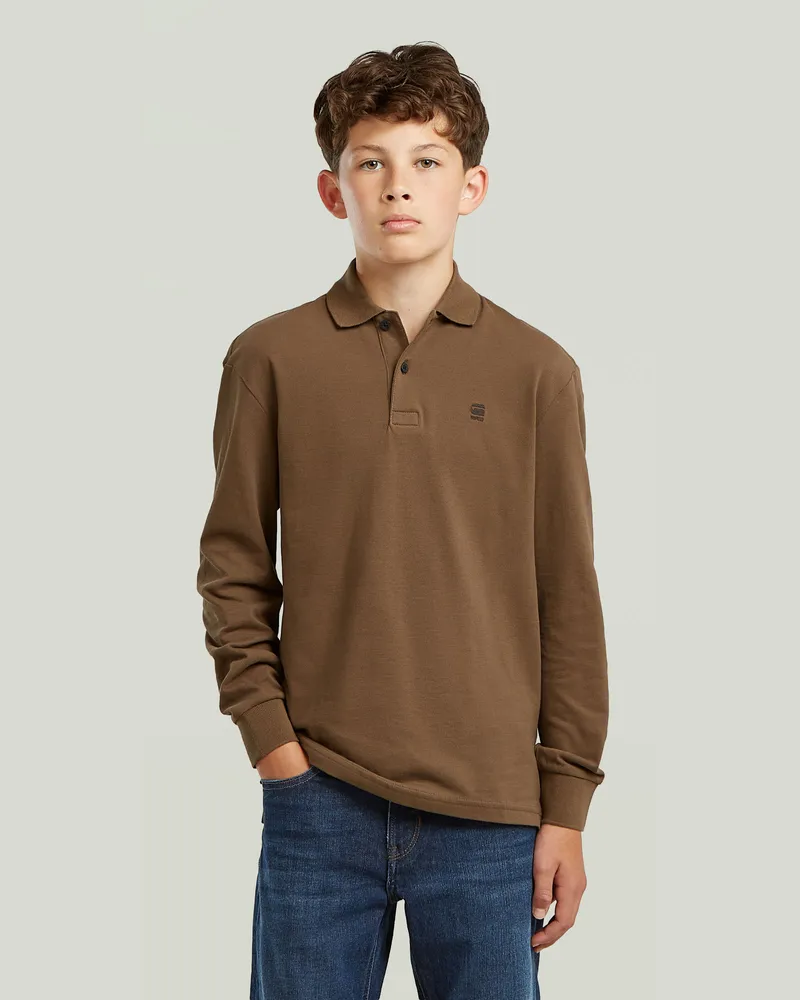 G-STAR RAW Boys Dunda Core Polo - Grün - jungen Grün