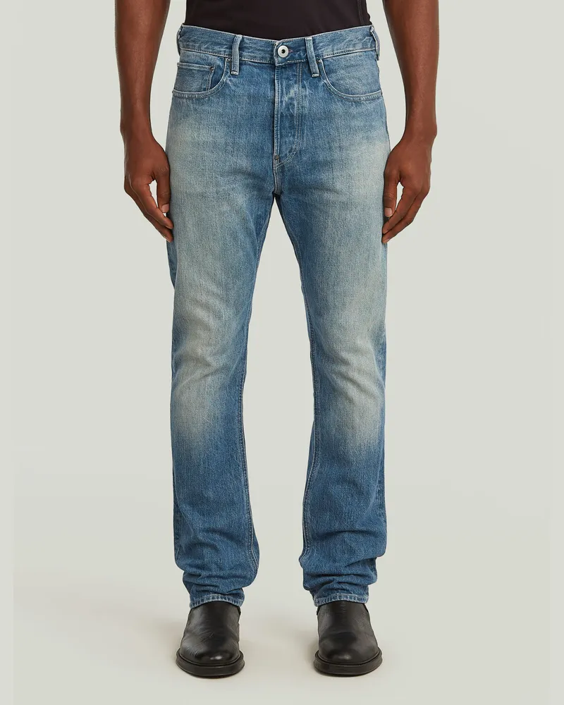 G-STAR RAW US First Cinch Tapered Jeans - Mittelblau - Herren Mittelblau
