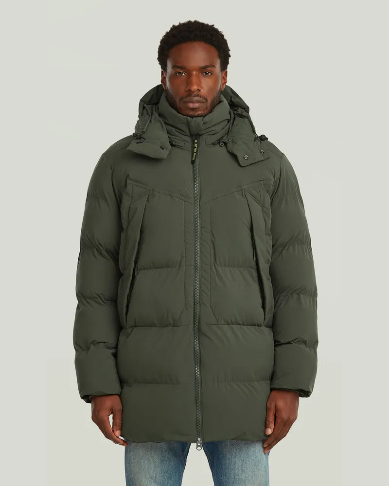 G-STAR RAW G-Whistler Padded Hooded Parka 2.0 - Grau - Herren Grau