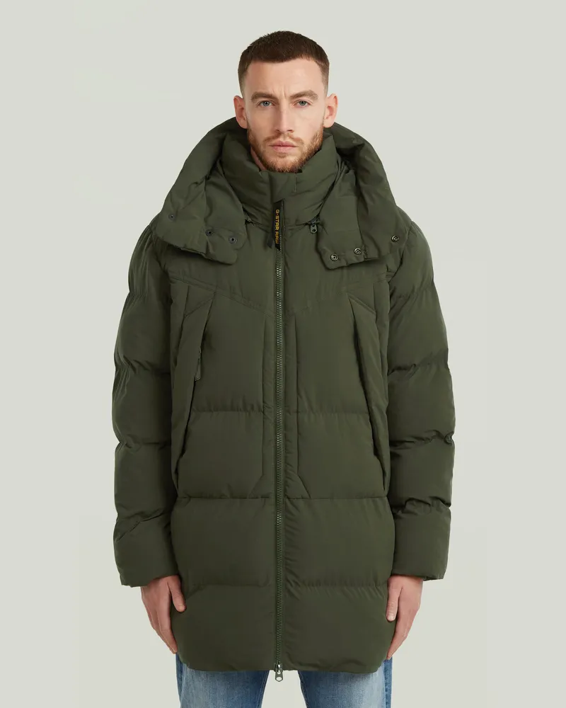 G-STAR RAW G-Whistler Padded Hooded Parka 2.0 - Grau - Herren Grau
