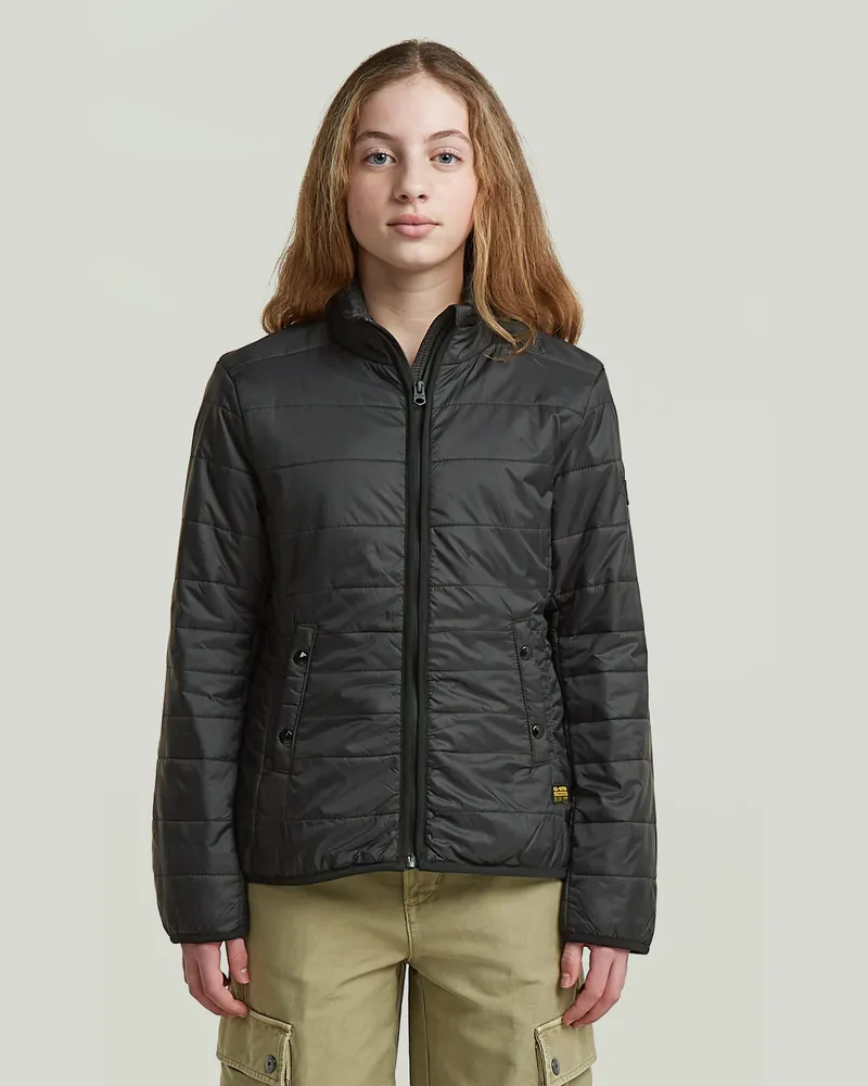 G-STAR RAW Girls Foundation Padded Jacket Short - Schwarz - mädchen Schwarz