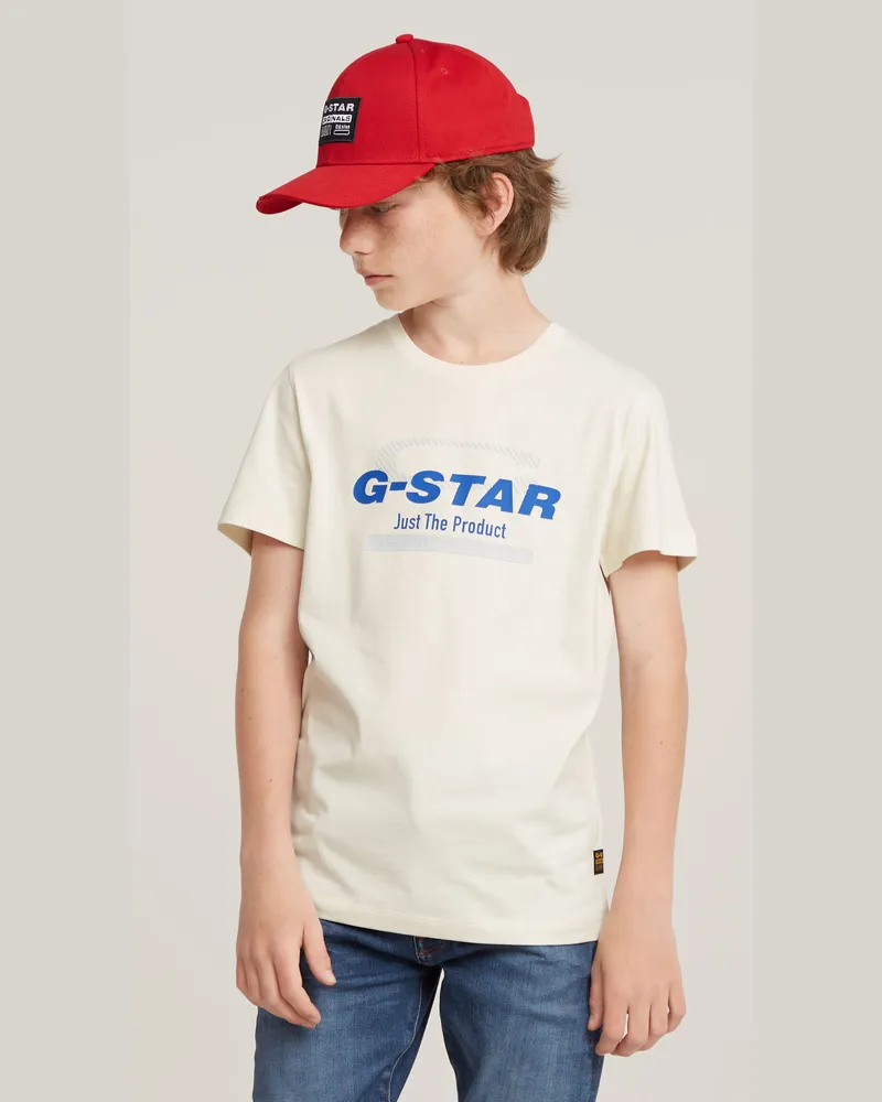 G-STAR RAW Jungen T-Shirt - Weiß - jungen Weiß