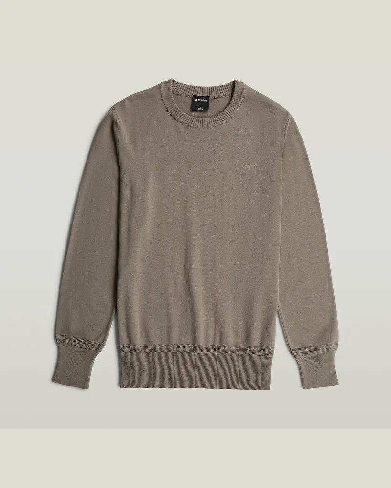G-STAR RAW Core Knit Pullover - Beige - Herren Beige