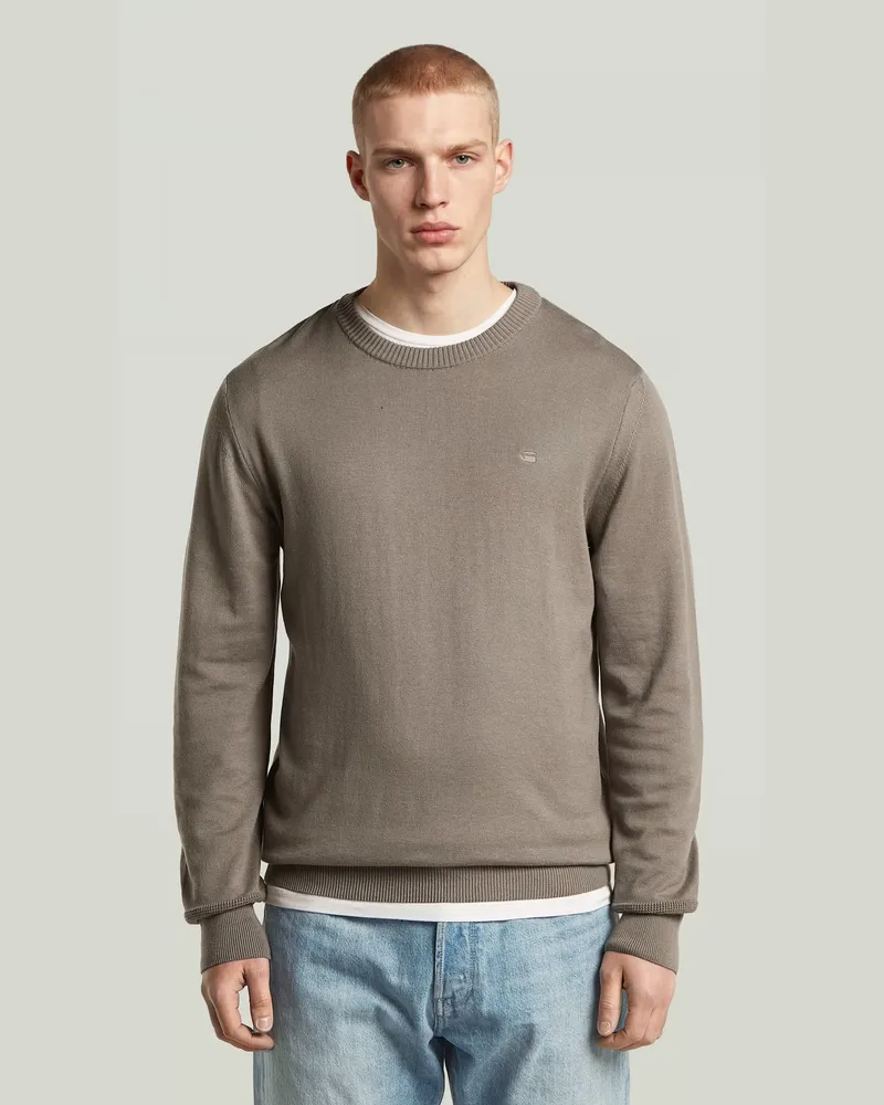 G-STAR RAW Core Knit Pullover - Beige - Herren Beige