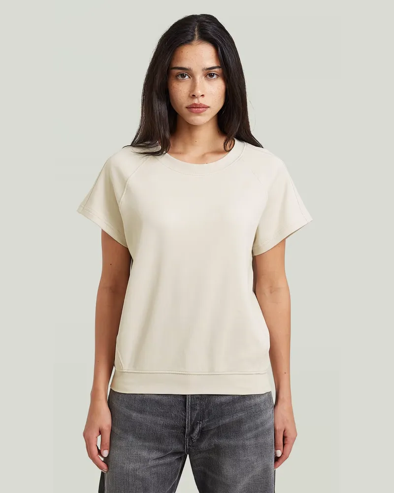 G-STAR RAW Raglan T-Shirt - Weiß - Damen Weiß