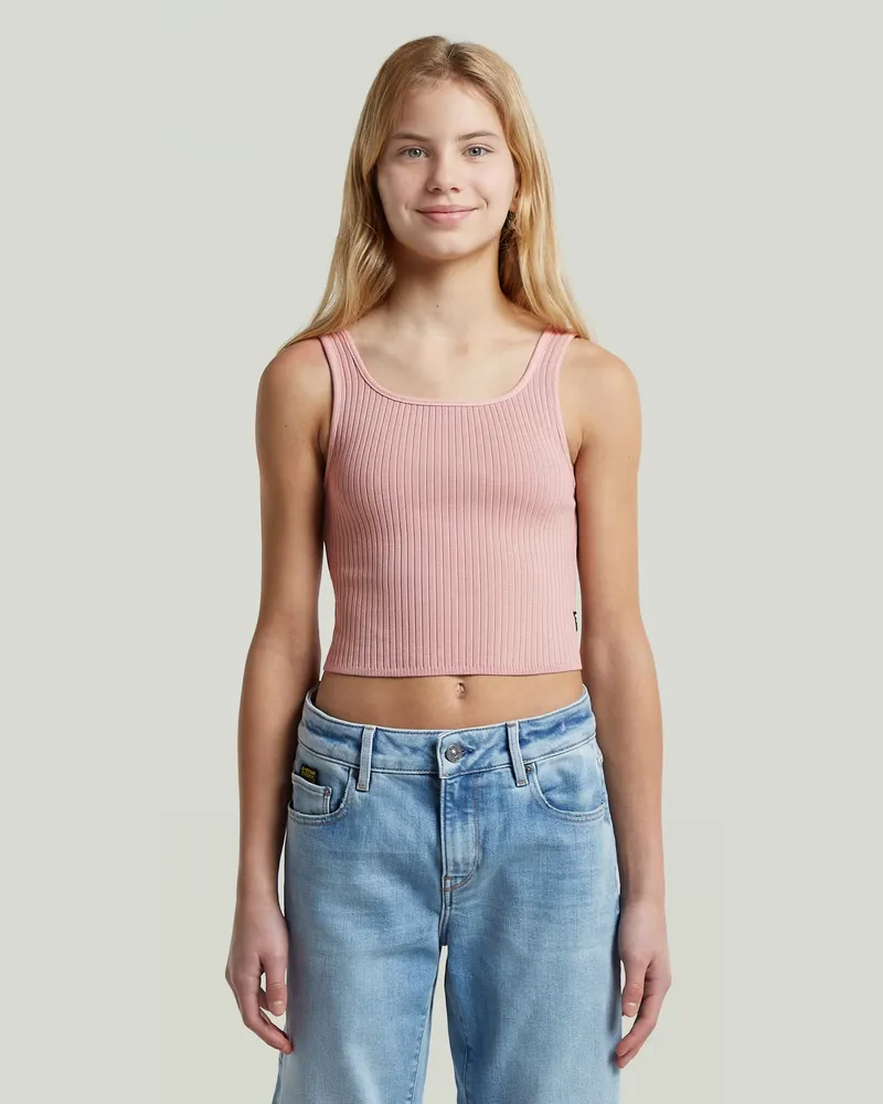 G-STAR RAW Girls Nordic Top Sleeveless - Pink - mädchen Pink