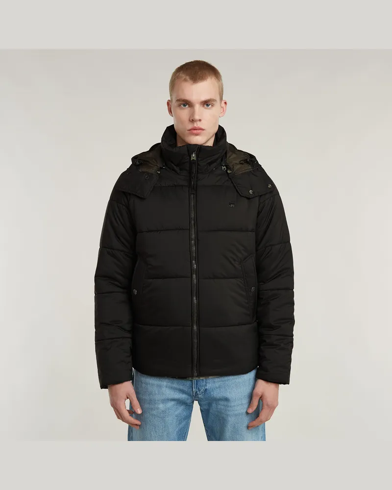 G-STAR RAW G-Whistler Padded Hooded Jacket - Schwarz - Herren Schwarz